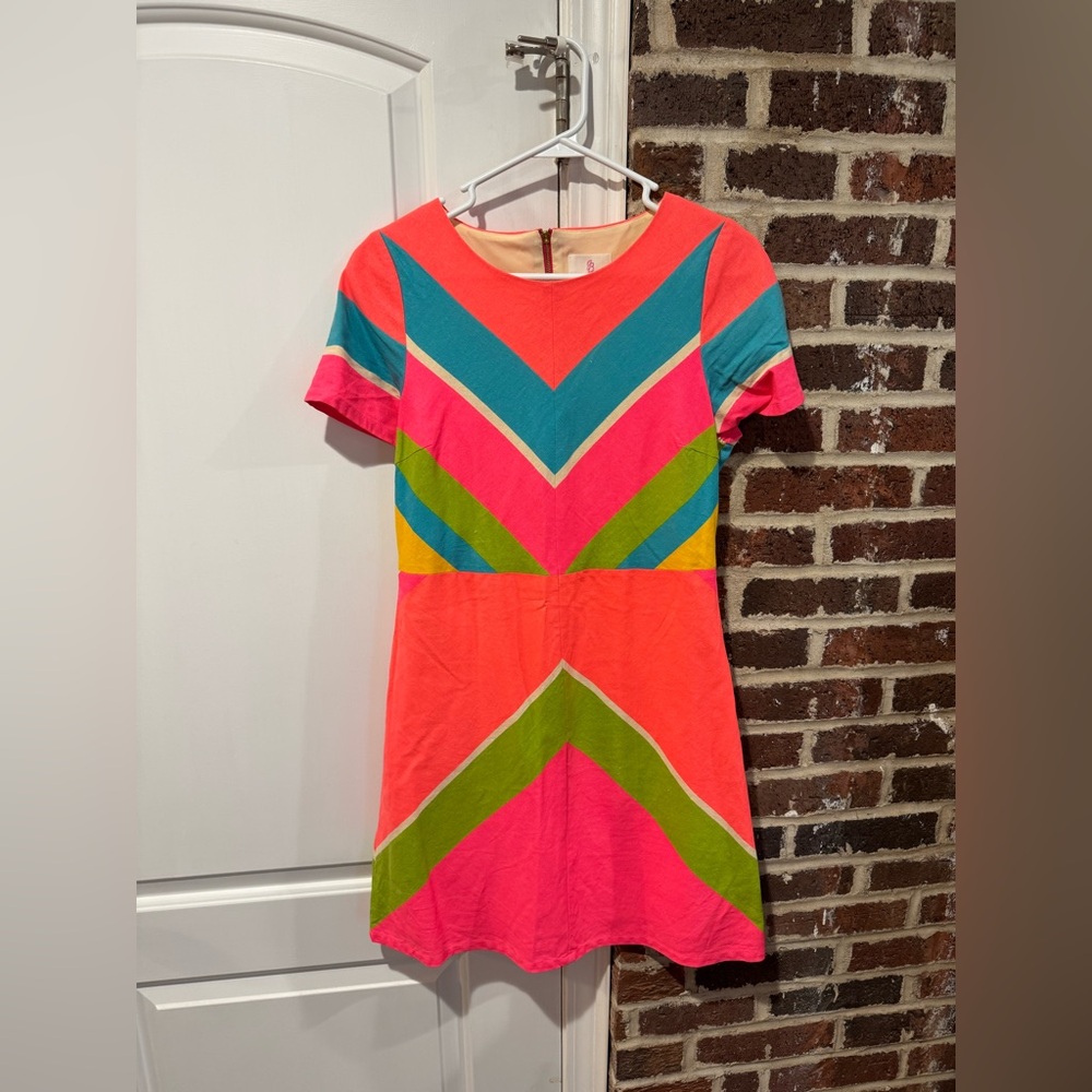 Julie Brown Colorblock mini Dress